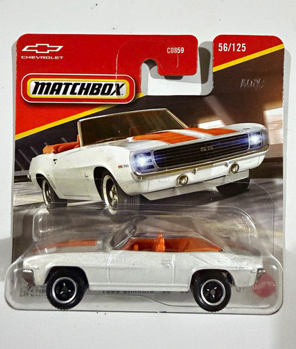 Matchbox chevrolet 1969 - matchbox, camaro