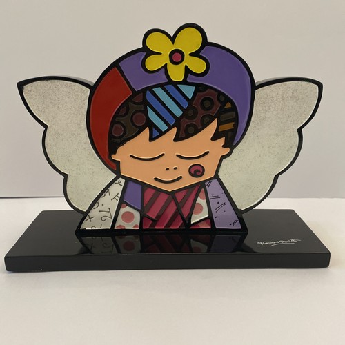 Romero britto angel figure - figure, on
