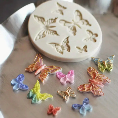 Butterfly silicone icing - butterfly,