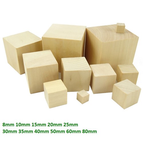 8mm 80mm natural wooden craft - 8mm-80mm,