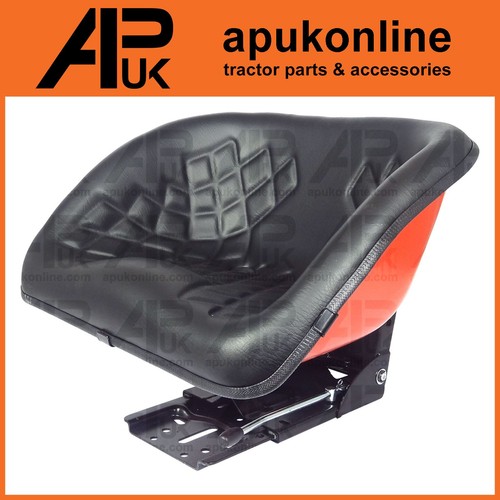Red bucket seat pan suspension - bucket,