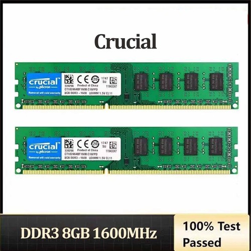Crucial ddr3 8gb - 8gb, 32gb