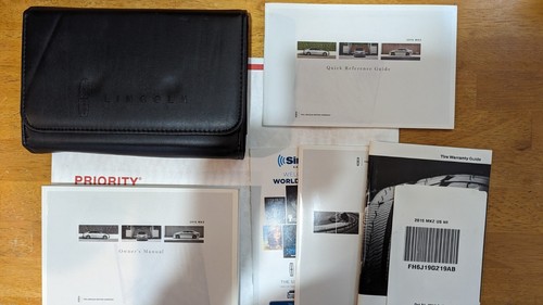 2015 lincoln mkz owners - owners, manual
