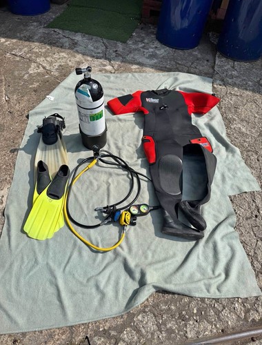 Scuba diving equipment - diving, equipment,