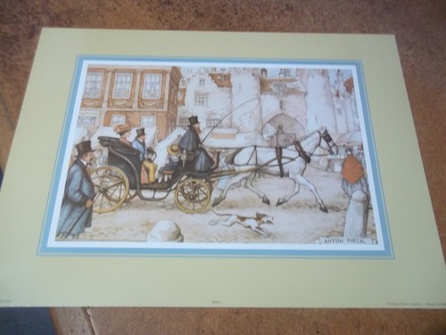 Anton pieck vintage print - anton,