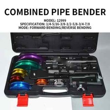 Combination Suit Pipe Bender Tools Manual Bending Machine Copper Pipe Processing