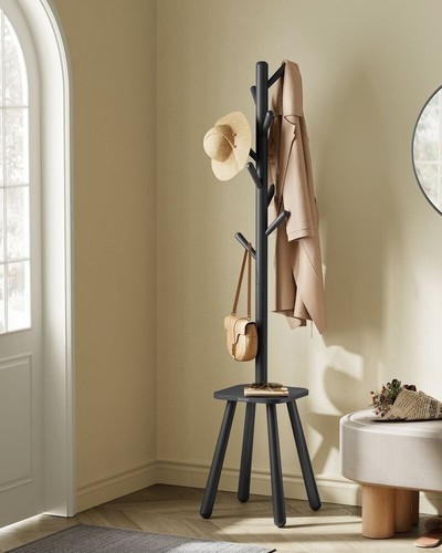 Ink black coat stand - stand, rack