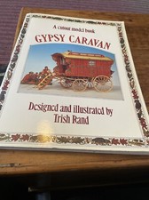 A Cutout Model Book Gypsy Caravan By Trish Rand  1986 Book 