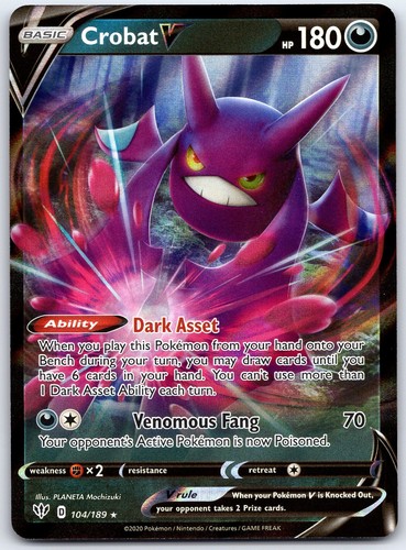 Crobat ultra rare shining - crobat,