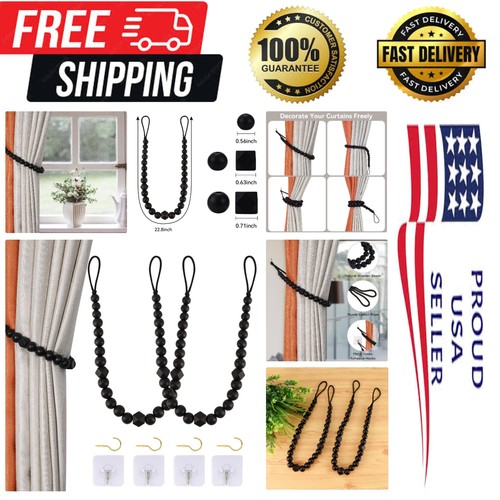 Versatile curtain tiebacks - versatile,