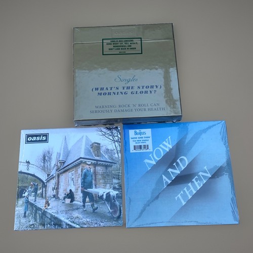 Oasis beatles vinyl singles - beatles,