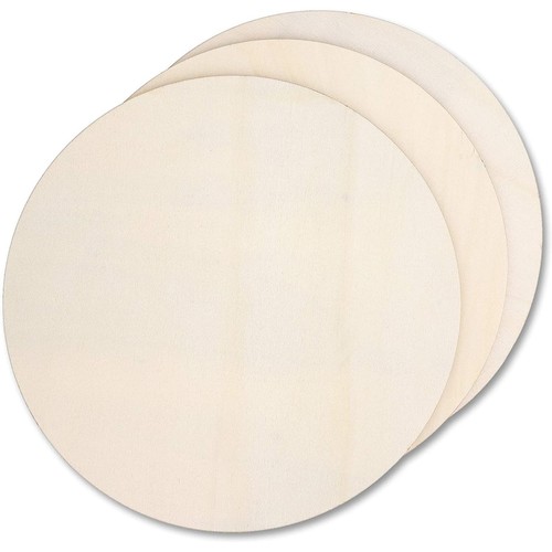 Pack unfinished wood circle - unfinished,