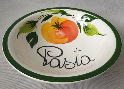 Huge vintage pasta serving - pasta,