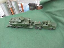 DINKY SUPERTOYS ANTAR TANK TRANSPORTER (660) & CENTURION TANK (651)