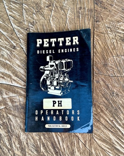 Petter series diesel engine - ph,