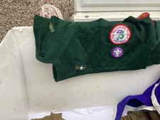 Vintage 1970s/80s Boy Scouts Uniform incl ShirtsBadges/Scarfs Etc