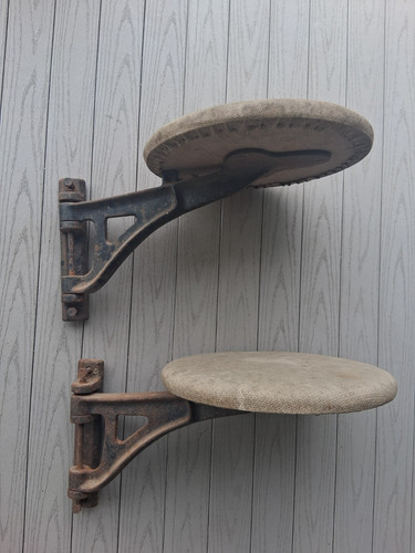 Antique cast iron swing out - iron,