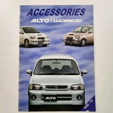 JDM Original Suzuki Alto Works Accessories  catalogue Optional Parts 