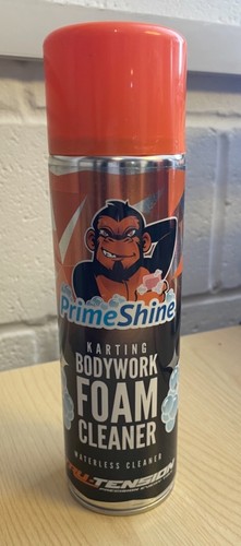 Karting bodywork foam cleaner - foam,