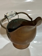 Antique Copper Coal Bucket