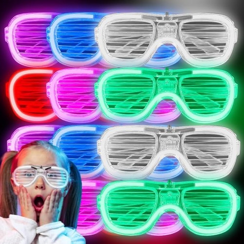 Pcs neon glasses light - pcs,