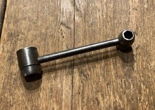 VINTAGE BSA TRIUMPH NORTON 4 WAY MULTI SPANNER CLASSIC MOTORCYCLE TOOL KIT ROLL