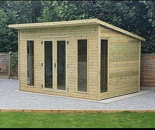 12x6 summerhouse garden room - summerhouse,