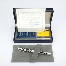 Vintage Sheaffer Nostalgia Solid Sterling Silver Overlay Fountain Pen F Fine Nib