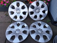 Set of Genuine Vauxhall Meriva B 16" Wheel Trims Hub Caps x4 Astra Zafira Vectra