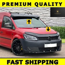 2IN1 VW VOLKSWAGEN CADDY 2010-2020 SUNVISOR SUN VISOR & BONNET DEFLECTOR GUARD