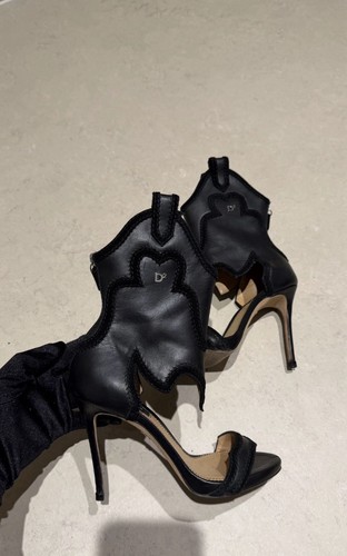 Dsquared2 black leather - dsquared2,