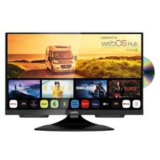 19” Cello Smart 12-Volt LED TV & Built-In DVD Player Caravan Campervan Motorhome