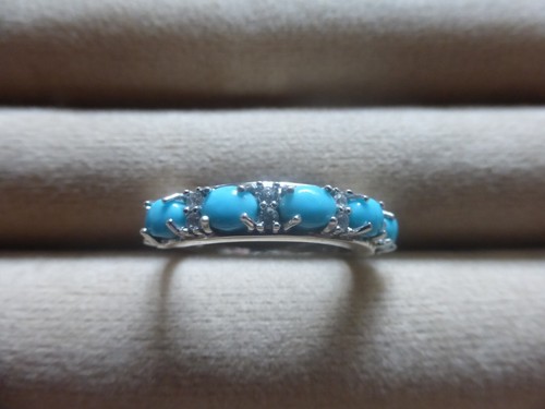 Sleeping beauty oval turquoise - oval,