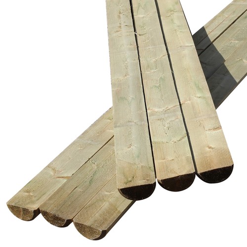 Pack fencing rails 3 6m - pack, 3.6m