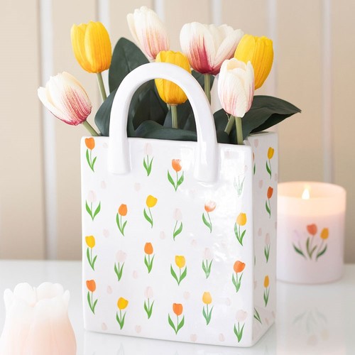 Tulip print bag - tulip,