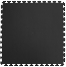 120 x SOLID HEAVY DUTY PVC INTERLOCKING GARAGE FLOOR TILES - CAR AND JACK RATED!