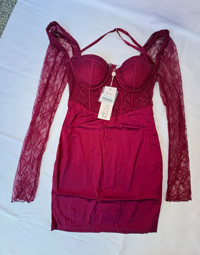 Polly wine lace underwired - oh,