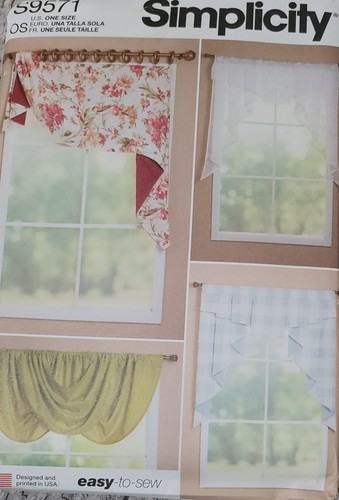 9571 simplicity valances - 9571,