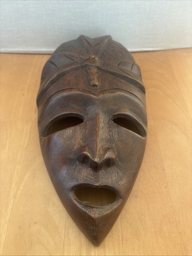 Wooden carved tribal - wooden, mask
