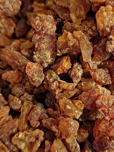 Organic myrrh resin pieces - organic,