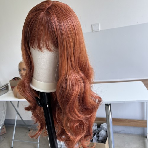 Long wavy cosplay wig with - long,