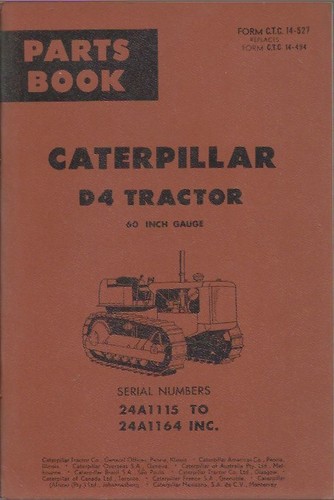 Caterpillar tractor 60 - caterpillar,