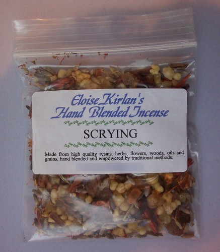 Scrying hand blended incense - scrying,