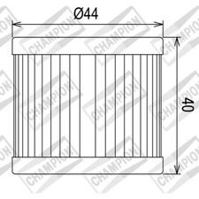 CHAMPION OIL FILTER COF031 for