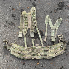 Virtus MTP Battle Belt & Yoke, MOLLE Padded Platform British Army Surplus Issue