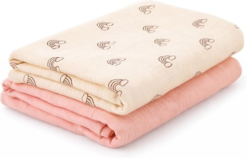 Pack baby muslin cloths - 2,