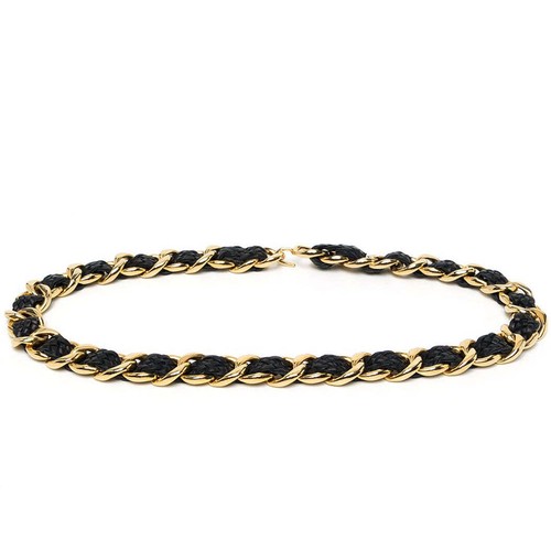 Chanel interwoven chain link - chanel, chain-link