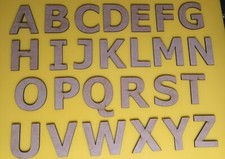 Wooden Letters Numbers Sizes