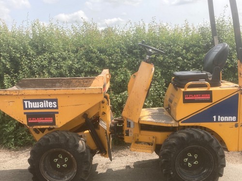 Thwaites tonne ton dumper - thwaites,
