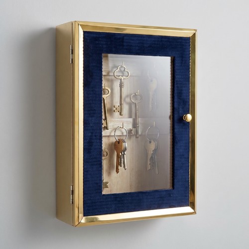 Wooden key cabinet wall - key,